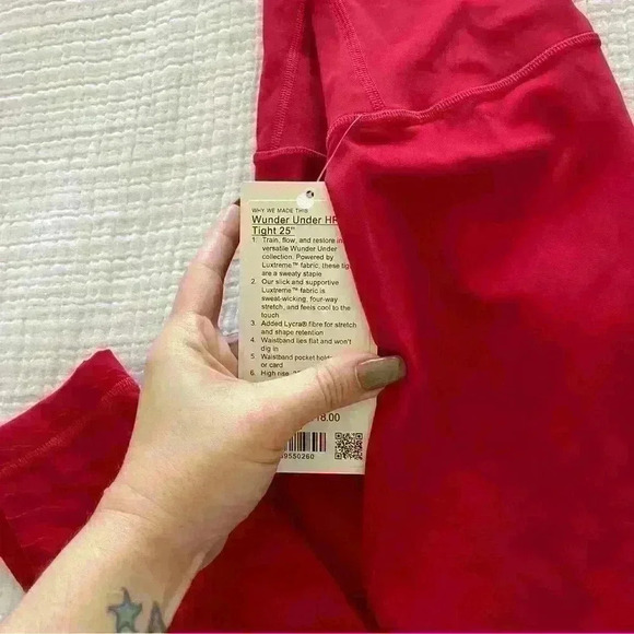 Lululemon- NWT Wunder Under High Rise Tight 25" - Picture 2 of 12